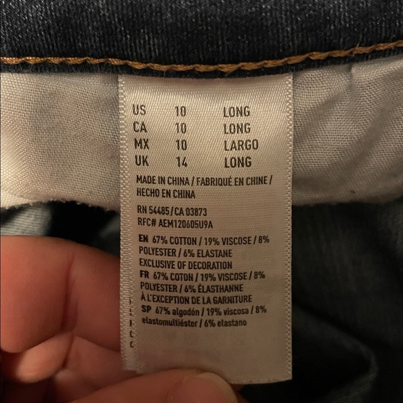 American Eagle jegging - size 10 long - Picture 3 of 5